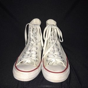 White High Top Converse